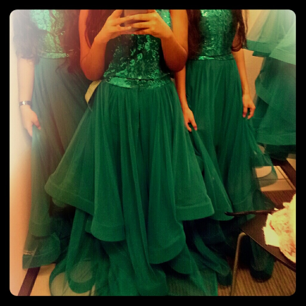 long prom gorgeous gown